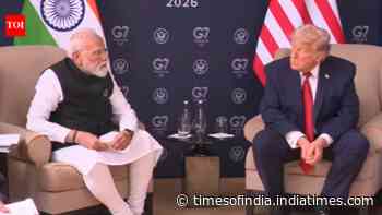 'Lakhs of Indians working as seafarers': PM Modi raises maritime safety in meeting with Donald Trump
