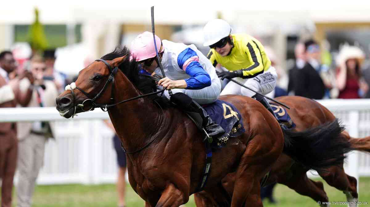 Royal Ascot 2026: Limestone wins the Queen's Vase