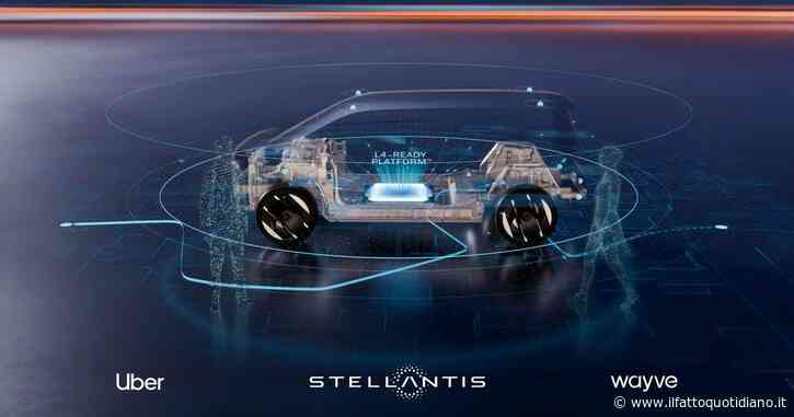 Stellantis insieme a Uber e Wayve. Parte la sfida globale dei robotaxi