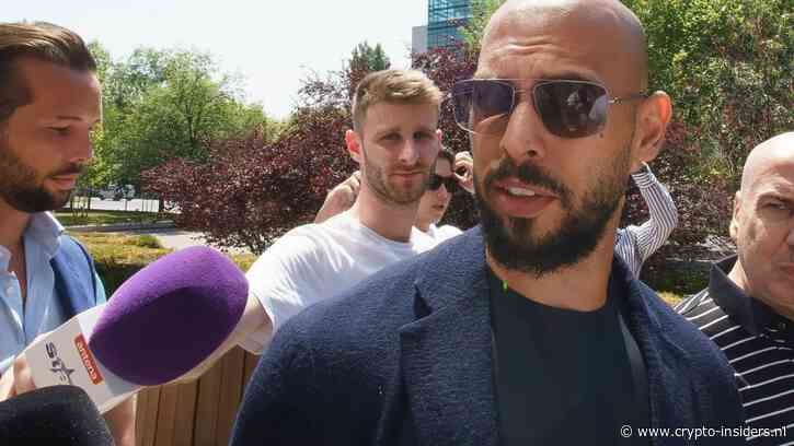 Omstreden Andrew Tate doet extreme gok op Bitcoin koersdaling