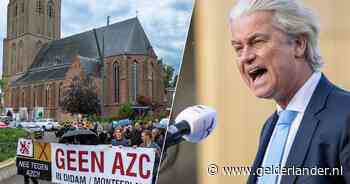 Vrouwenmars als anti-azc-protest in Didam, waar wordt gewacht op Geert Wilders