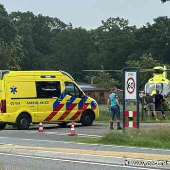 112 Nieuws: Traumahelikopter bij ongeval op N350 tussen Rijssen en Holten