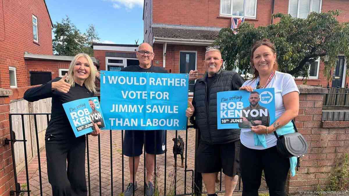 Reform councillors in row over 'Jimmy Savile' sign