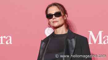 Katie Holmes is ageing backwards as she stuns in sultry silk – see new pictures