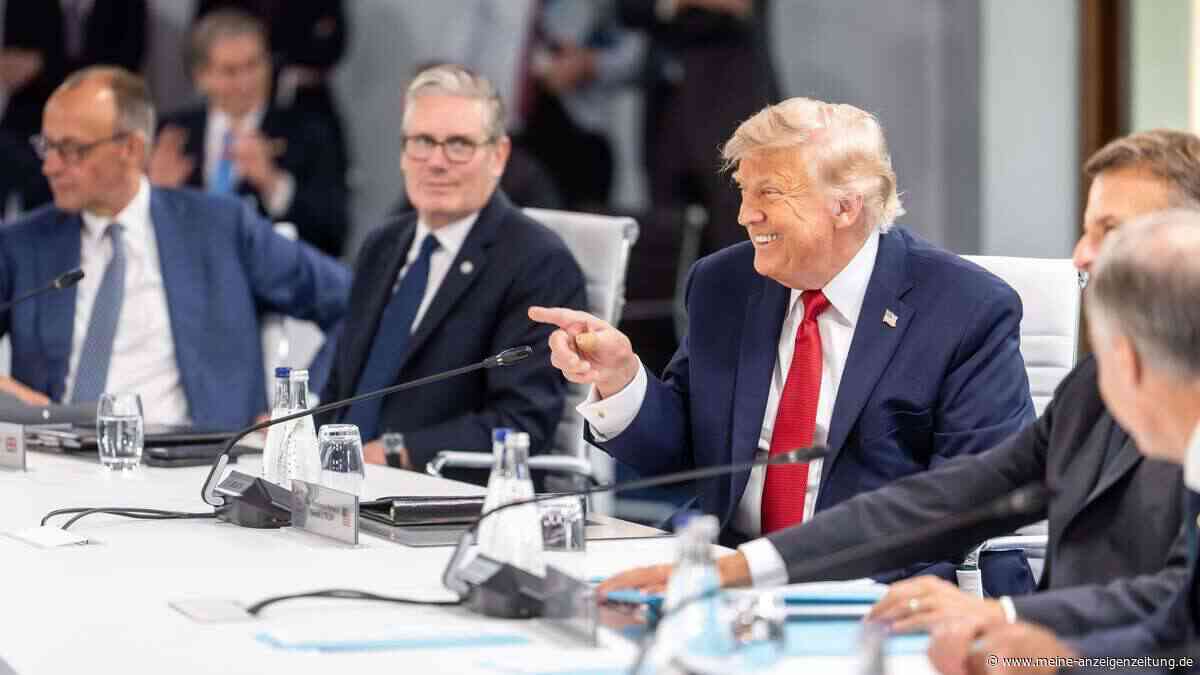 „Ich bin der Boss“: Trump kommt zu spät und wird auf dem G7-Gipfel trotzdem gefeiert
