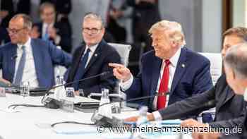 „Ich bin der Boss“: Trump kommt zu spät und wird auf dem G7-Gipfel trotzdem gefeiert