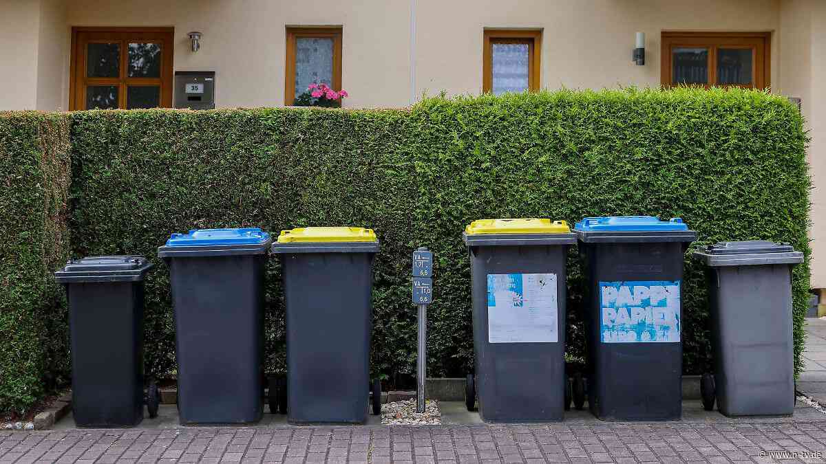 Untersuchung am Musterhaushalt: Müllgebühren-Ranking: Wo Haushalte am meisten zahlen