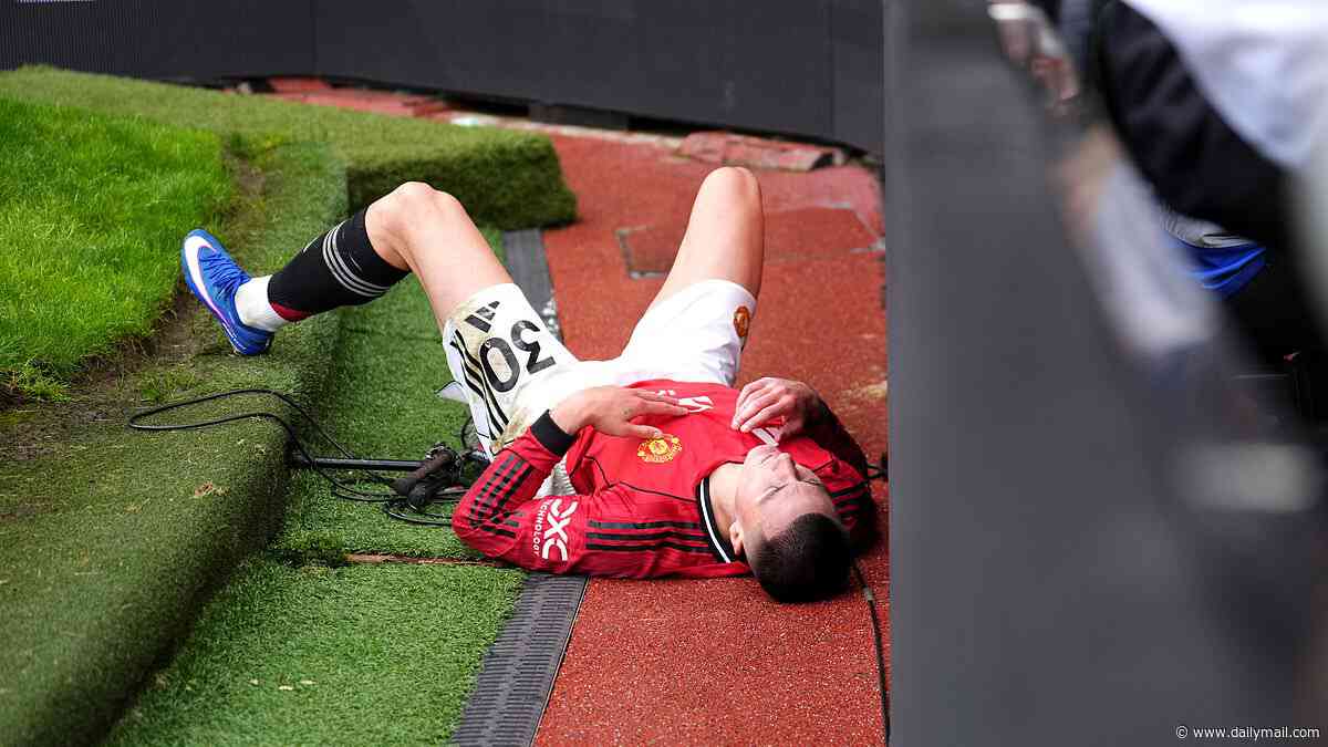 Man United take action to protect stars from brickwork surrounding pitch - and decide to re-lay Old Trafford surface for first time in 14 years