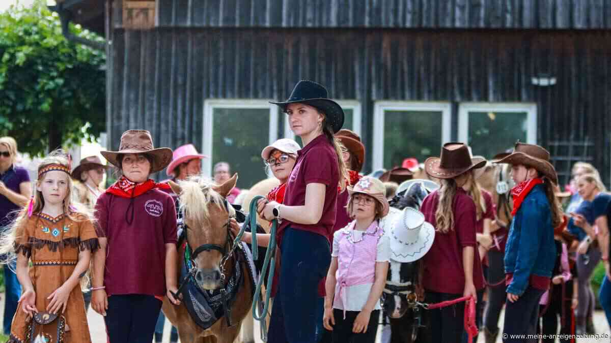 100 Kinder reiten beim inklusiven Kindertag