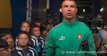 La emoción de los niños al ver a Cristiano Ronaldo: Sus caras lo dicen todo