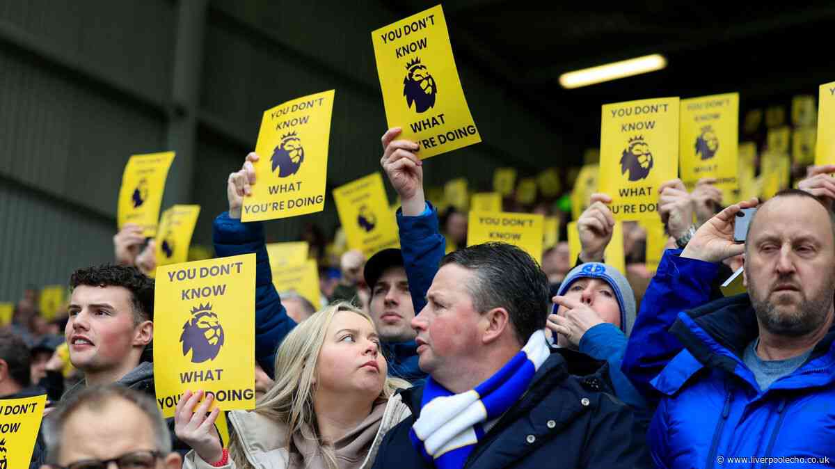 Everton supporters' group slam 'appalling' £35m punishment and highlight Chelsea contrast