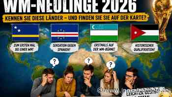 Diese „Fußball-Großnationen“ feiern WM-Premiere – aber wer findet sie auf der Karte?