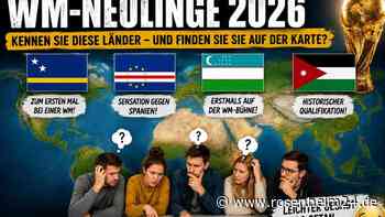 Diese „Fußball-Großnationen“ feiern WM-Premiere – aber wer findet sie auf der Karte?