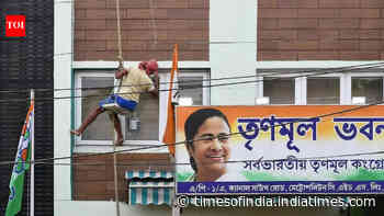 Trinamool HQ landlord enters building, starts clean-up to reclaim property