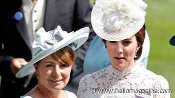 Kate Middleton could be her own mother's twin at Ascot reunion