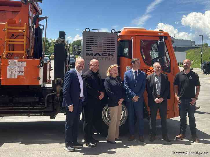 Kingston adds electric waste collection trucks to municipal fleet