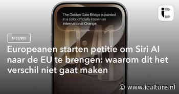 Europeanen starten petitie om Siri AI naar de EU te brengen: waarom dit het verschil niet gaat maken