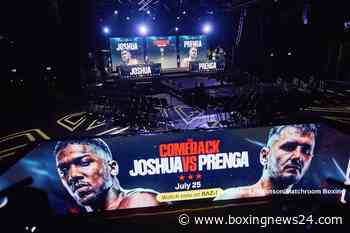 Anthony Joshua invites Tyson Fury into ring after July 25 fight: “If you’re serious”