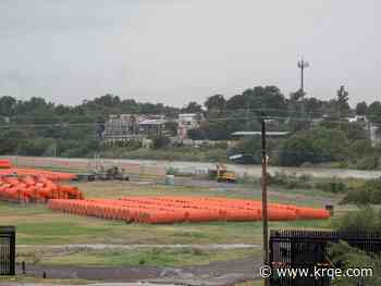 Hundreds of new river barriers arrive at the border