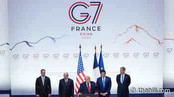 Live updates: Trump defends deal with Iran in G7 news conference; Fed holds rates steady