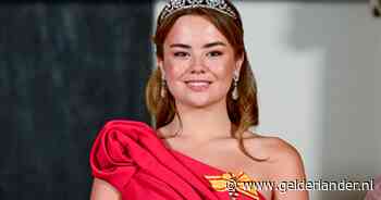 Prinses Ariane steelt de show met tiara-debuut op staatsbanket: ‘Ze is de ster van de avond’