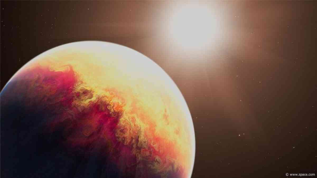 James Webb Space Telescope discovers extreme exoplanet being roasted by its home star