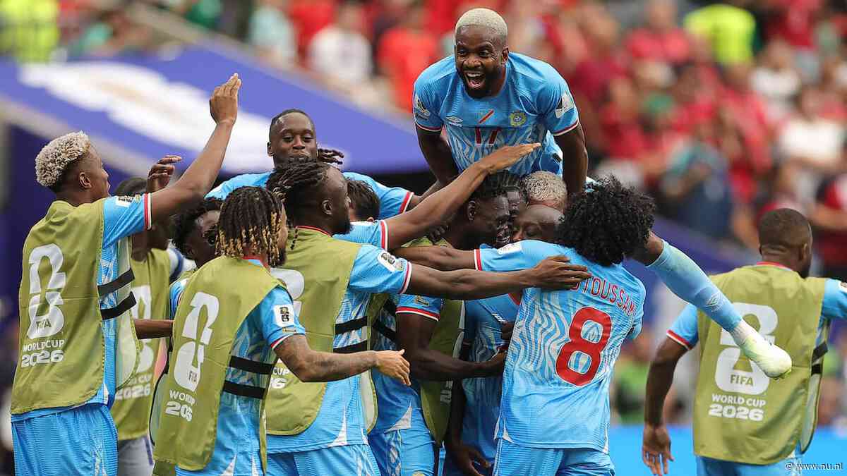 DR Congo stunt op WK met historisch gelijkspel tegen Portugal van Ronaldo