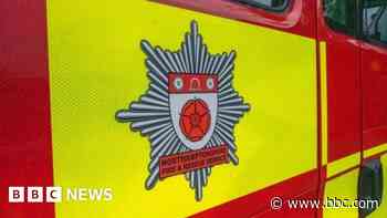 Fire at flat block's bin store treated as arson