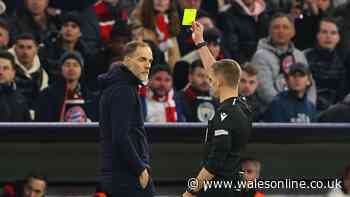England v Croatia referee Clement Turpin sent Thomas Tuchel off and pushed Jude Bellingham previously