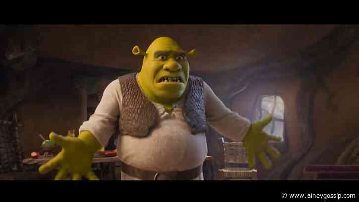 Hopscotching Shrek