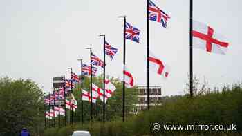 Council seeks to ban 'intimidating' England flags from lampposts