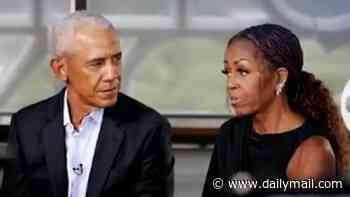 Obamas' cryptic clues during their first joint TV interview in a DECADE amid marriage speculation