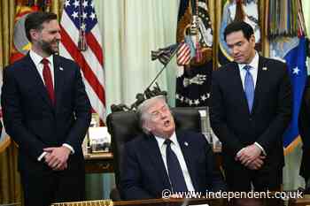 Trump grilled Murdoch on whether he preferred Vance or Rubio - as they were all sat together, report says