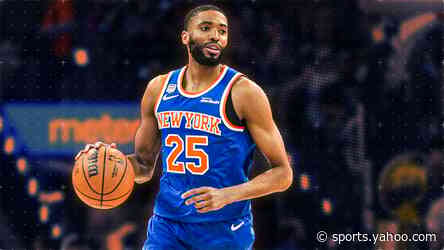 Knicks' Mikal Bridges has earned the right to soak in championship parade moment