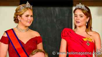 Princess Ariane steals the show as she makes tiara debut at glittering State Banquet