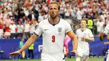 Harry Kane puts England ahead from the penalty spot in World Cup opener after seeing initial spot kick saved - before he was reprieved by VAR
