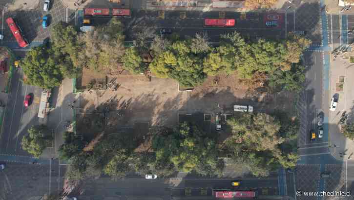 Así se verá la nueva cara que tendrá el bandejón central de la Alameda con más áreas verdes, rutas peatonales y mejor iluminación