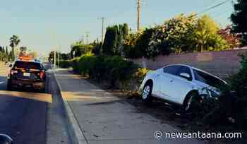 Orange County deputies arrest fleeing crash driver on DUI and outstanding warrant charges