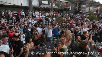 Chaos erupts in Manchester fanzone as Harry Kane scores England's first goal of World Cup