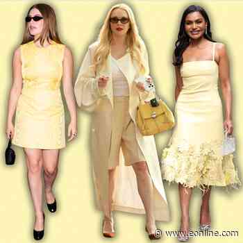 Butter Yellow Is Summer's Hottest Color Trend—How Celebs Wear It