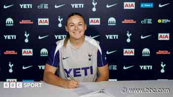 Tottenham sign Scotland forward Hanson from Villa
