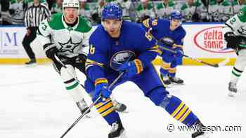 Sabres send Kesselring to Sharks, land 20th pick