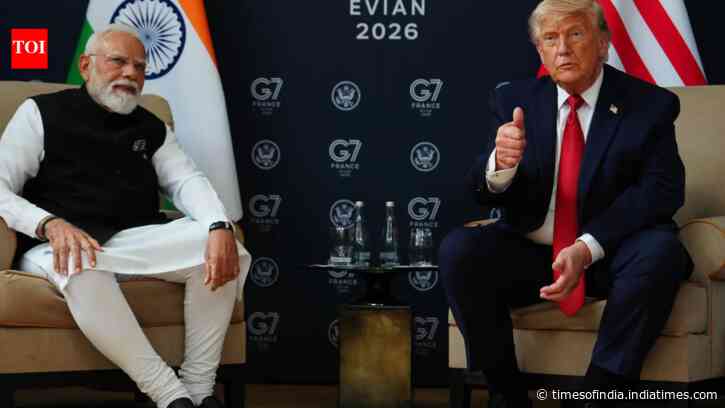 PM Modi seeks 'highest priority' for seafarers in W Asia peace deal in meeting with Trump; US president reiterates he ended 8 wars, mentions G2