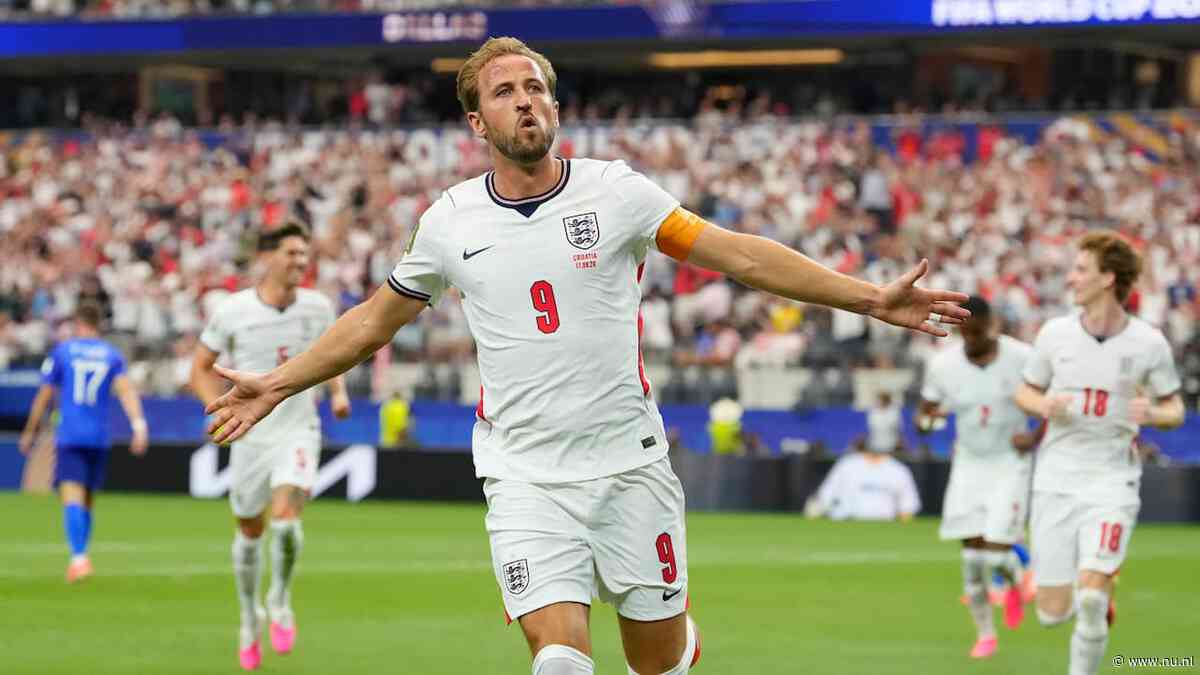 Kane helpt Engeland met twee goals aan WK-zege in spektakelstuk tegen Kroatië
