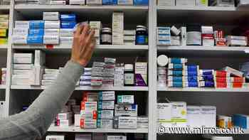 Drug shortages spark 'serious risk' as painkillers, antibiotics and blood pressure medicine running low in UK