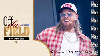 George Kittle Catches FIFA World Cup Action &vert; Off the Field