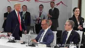 Trump jokes ‘I’m the boss’ as he arrives for G7 meeting