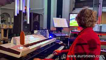 Berlin musician turns Germany football opener into musical spectacle
