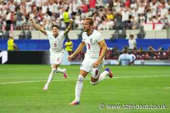 England fans celebrate after win against Croatia in World Cup opener
