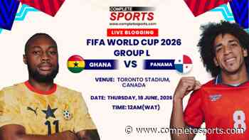 Ghana Vs Panama Live Blogging – FIFA World Cup 2026 (Matchday 1; Group L)